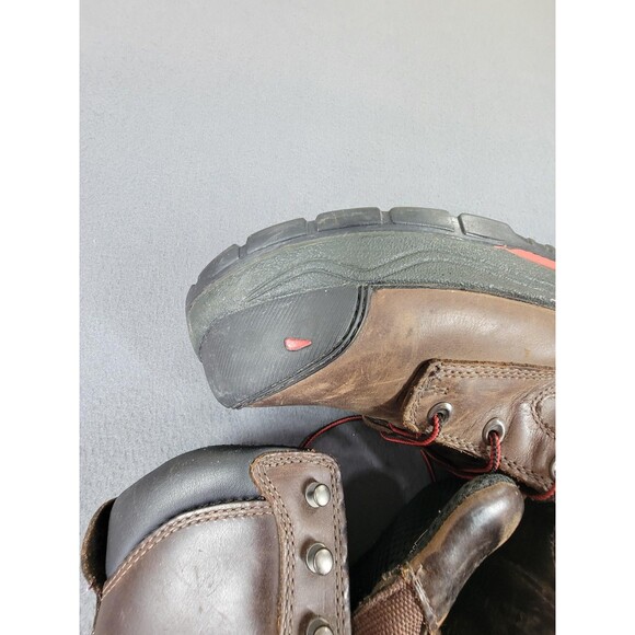 Red Wing King Toe Work Boots Mens Size 9.5 Waterproof Leather Safety 3516 Toe - Picture 8 of 14
